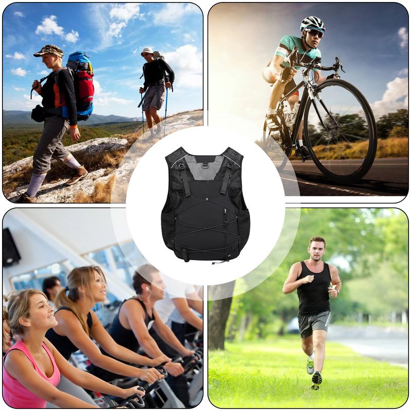 Wanderrucksack, leicht, Trinkweste, multifunktionale, atmungsaktive Tasche, wasserdicht, für Camping, Fitness, Rennen, Klettern