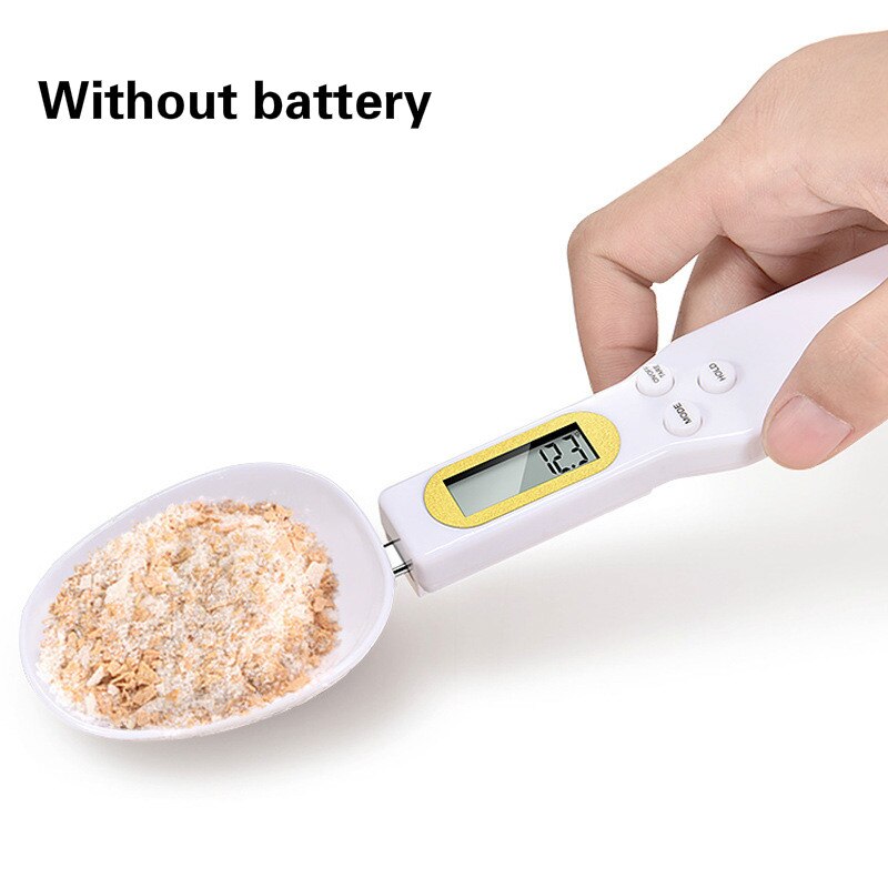 Cuchara de medida de 500g/0,1g, tazas y cucharas, cuchara medidora de cocina, gramos, cuchara electrónica, báscula de cocina