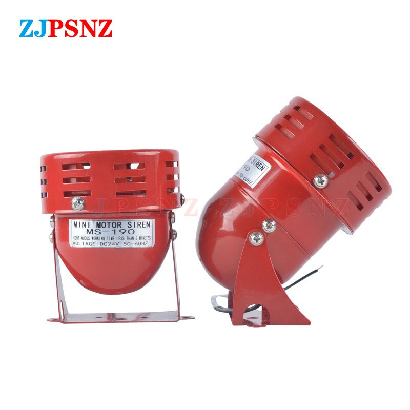 SM-190 mini metal automobilowy powietrze nalot syrena alarmowa silnik ciężarówki syrena alarm przemysłowy dźwięk elektryczna osłona przed kradzieżą róg