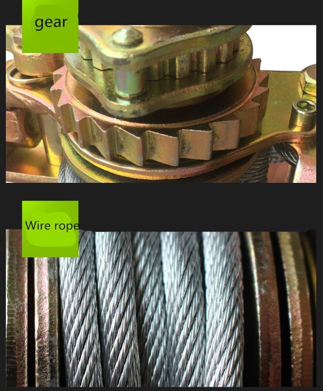 2T-3T Handbuch Kabel Abzieher, Japanese ratchet Kabel Zeichnung Maschine, Hand Kabel Seil Abzieher, ratchet Kabel Zange