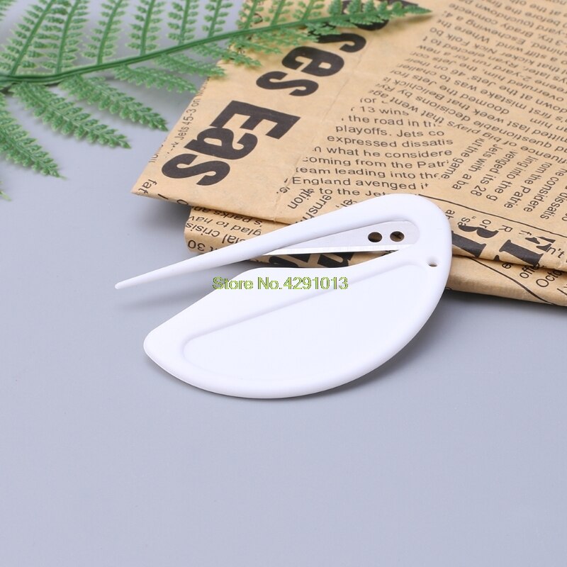 Sharp Mail Envelope Plastic Letter Opener Office Equipment Safety Papers Guarded Support