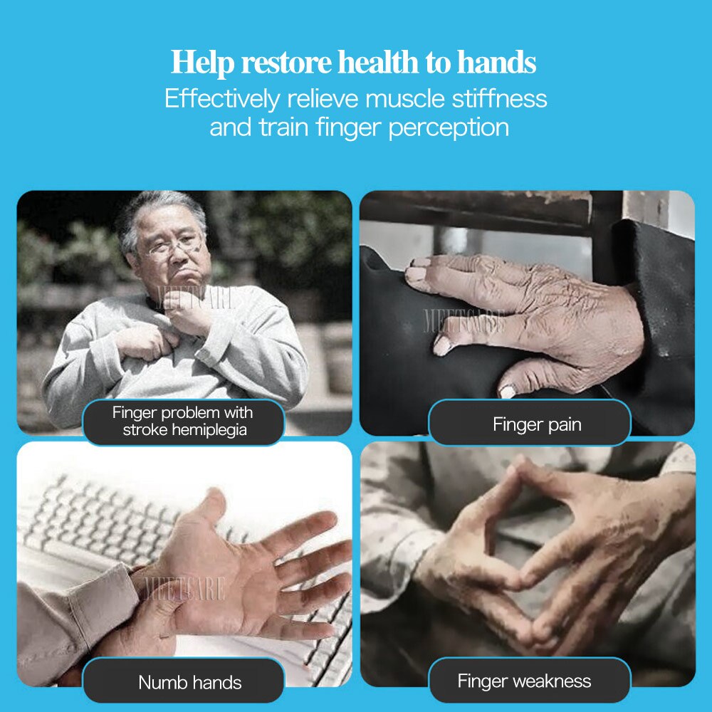 Dalekiej podczerwieni gorący kompres masażer palca piłka poprawić skurcze palców siła mięśni dłoni i siła chwytu elastyczność palca