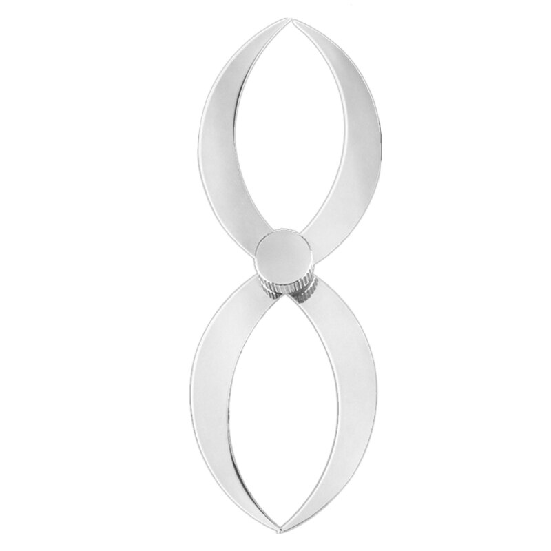 ID OD Feeler Gauge Caliper Acero inoxidable espesor tenón de madera calibre w/ Scale: No scale