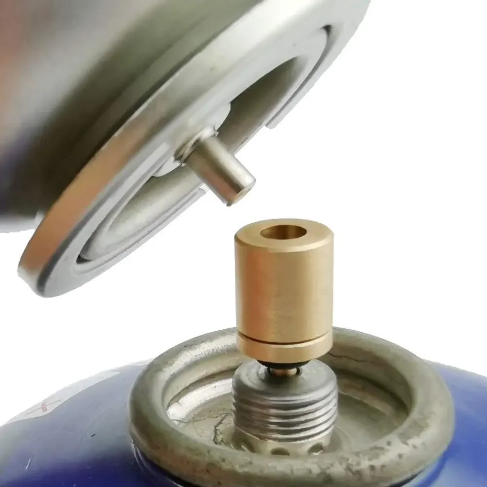 Portable Gas Refill Adapter Outdoor Camping Stove Gas Cylinder Gas Tank Gas Burner Accessories Hiking Inflate Butane Canister