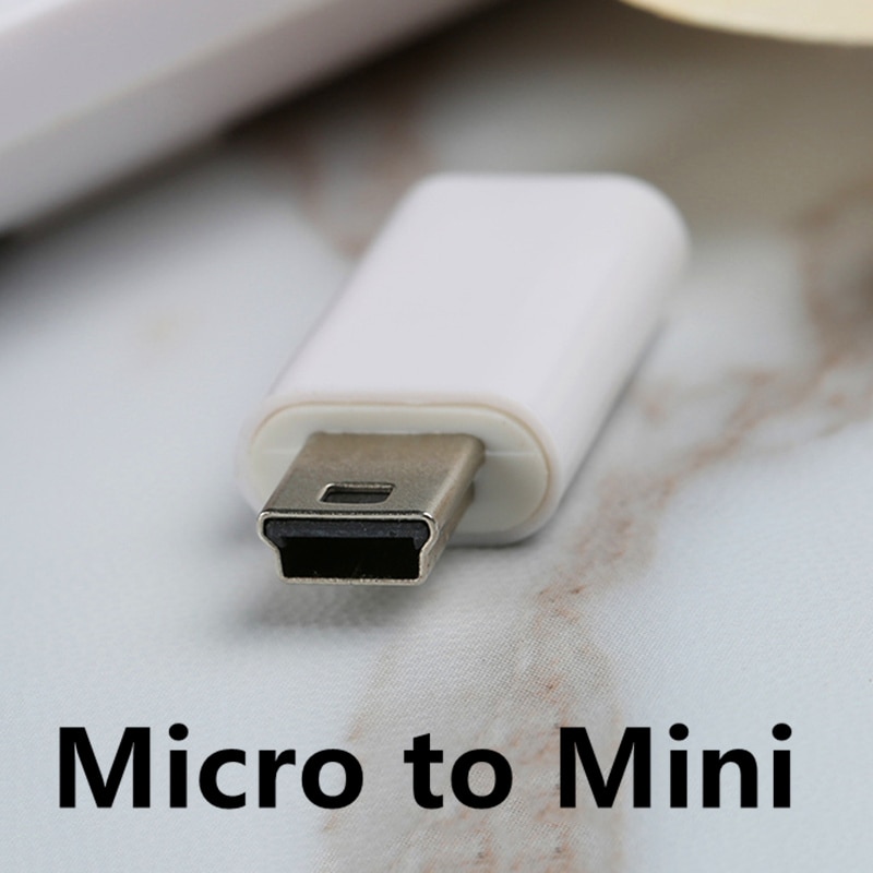 Micor Usb Female Naar Mini Usb Male Oplader Converters Adapter Voor MP3 MP4 Auto Navigator Mini Usb Kabel Power mobiel