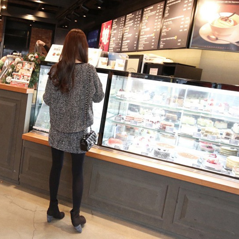 Winter Trendy Two Piece Women Set Korean Style Womens Clothing Knitted Female Slim High Waist Casual Females