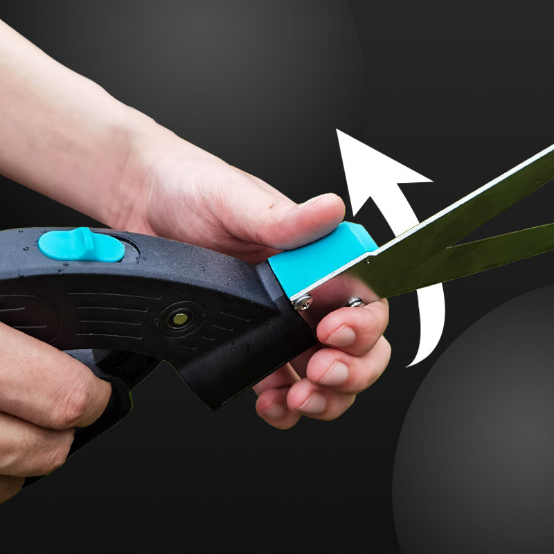 Grass Shears Hedge Shears Gardening Tools Handheld Lawn Trimming Borders Garden Boxwood Bushes 360° Rotate Sharp