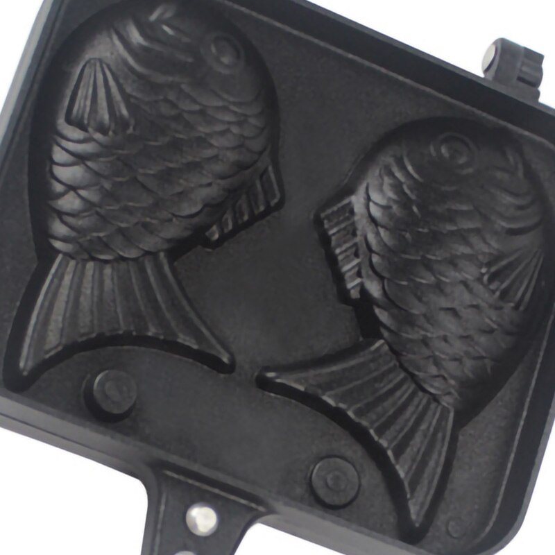 Taiyaki – Double poêle à crêpes japonaise, en forme de poisson, pour Dessert et gaufres
