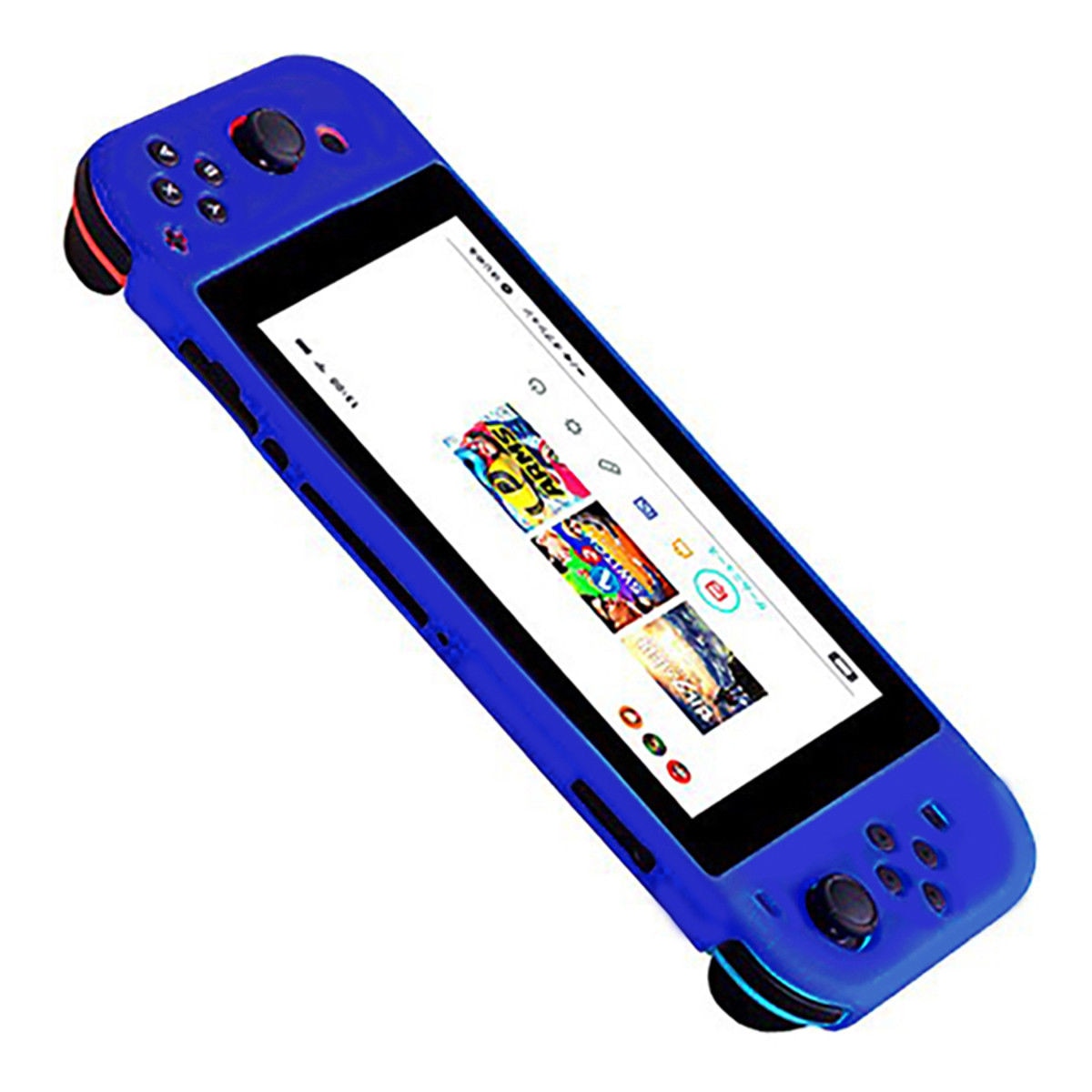 Silicone Anti-Slip Protective Skin Cover Case Pouch for Nintendo Switch Console Controller