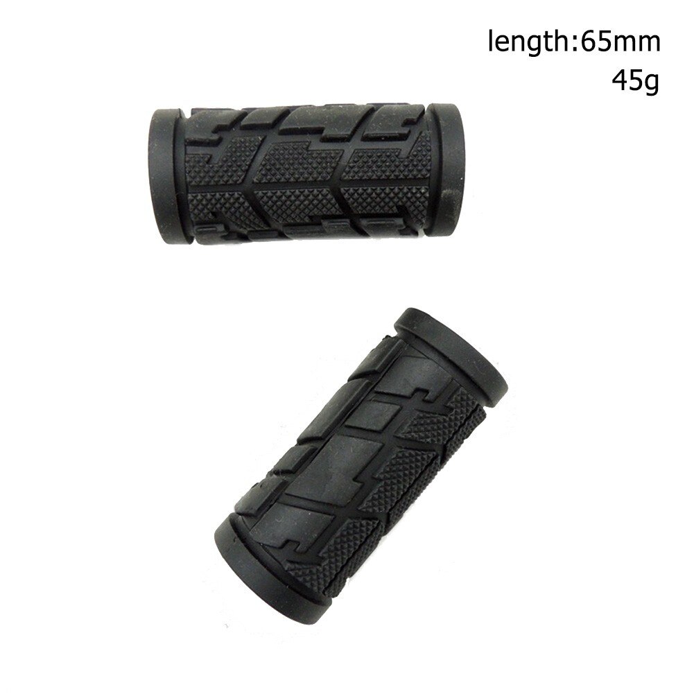 Bike Bicycle Short Texture Handlebar Grips 2.56in 65mm For Shift Turn Handle Rubber Handle Bar Grip MTB Road Bike Accessories