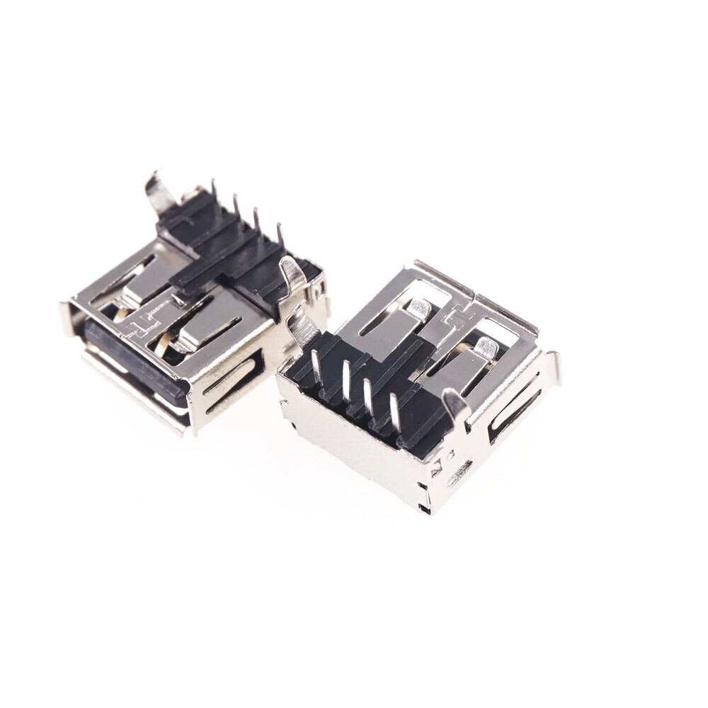 5 stk usb-kontakt 2.0 stikkontakt hankjønn a type b type smt overflatemontering gjennom skrog pcb velg å bestille