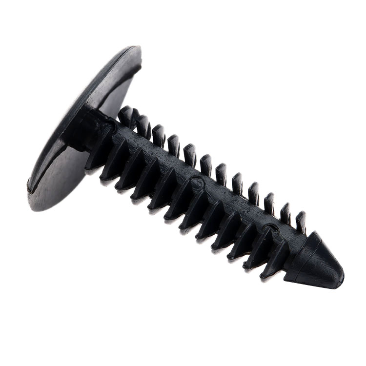 50Pc Auto Fastener 6.4mm Hole Plastic Rivet Engine Cover Bumper Hood Fender Splash Guard Retainer Clips Car Door Trim Panel Clip