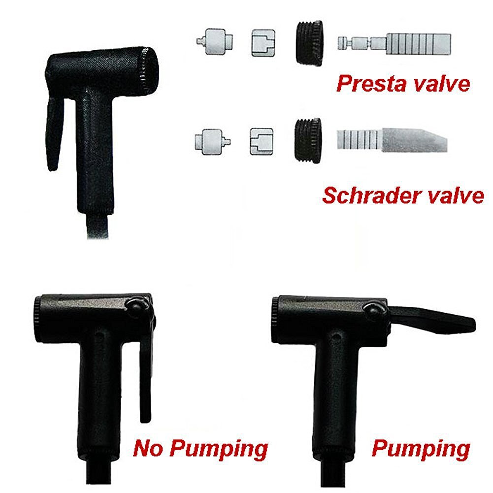 Fahrrad Luftpumpe Mini Tragbare Radfahren Hand reifen inflator Luft kompressor Höhe Druck Gas Fahrrad rohr montieren Fahrrad Pumpe Messgerät