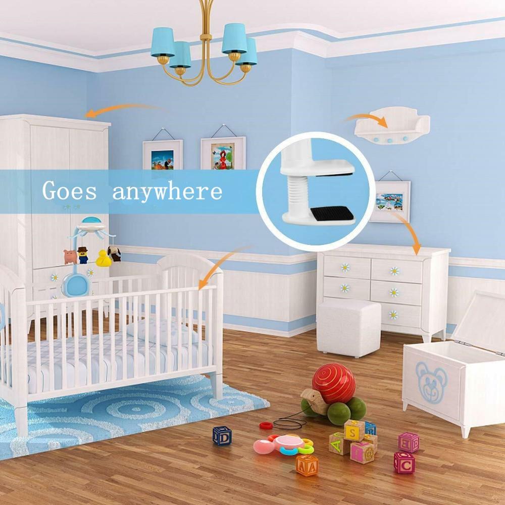 Junniao multifunktionel justerbar 90cm babyalarm holder fast strækbeslag universal kameraholder telefonholder