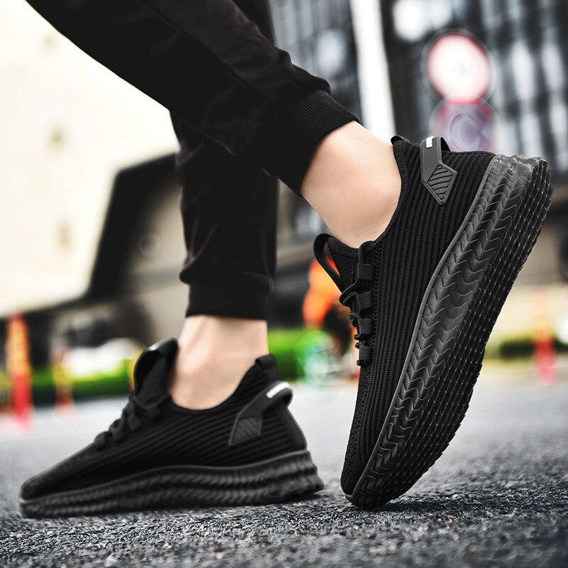 Xiaomi lette løbesko åndbare joggingsko med snøre til mænd sneakers anti-lugt mænds fritidssko