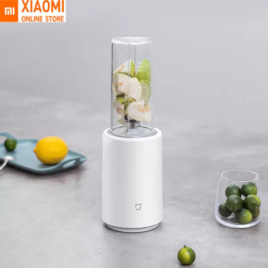 Original Xiaomi Mini Blender Fruit Vegetables blenders Cup Portable Juicer Food Processor Batidora Smoothies Smoothie Blender