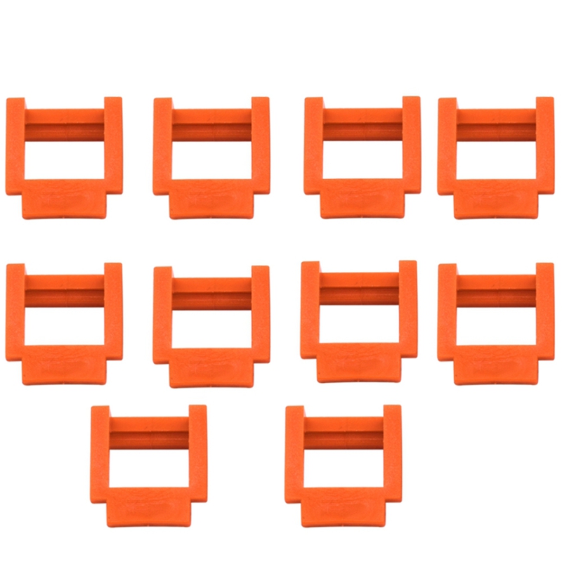 PCIE Riser 1X Retainer Vertical Mount Locker PCI-E X1 Holder PCIE Cable Extender Riser For Video Card Miner: Orange