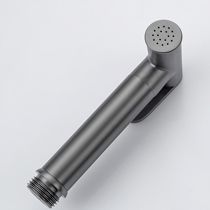 Toalett, bidet, komplett sett med 304 stk., rustfritt stål, nikkel, bærbar bidetrenser, metallisk toalett, nikkel