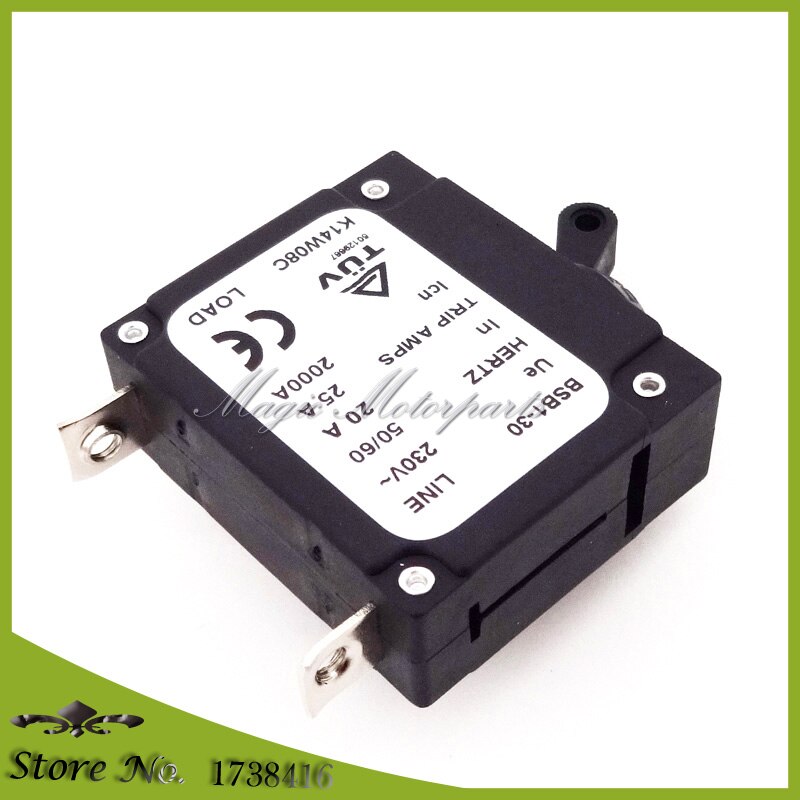 Disyuntor generador chino, 230V, 20A, 25A, viaje, amperios, 2000A, BSB1-30, Hertz50/60