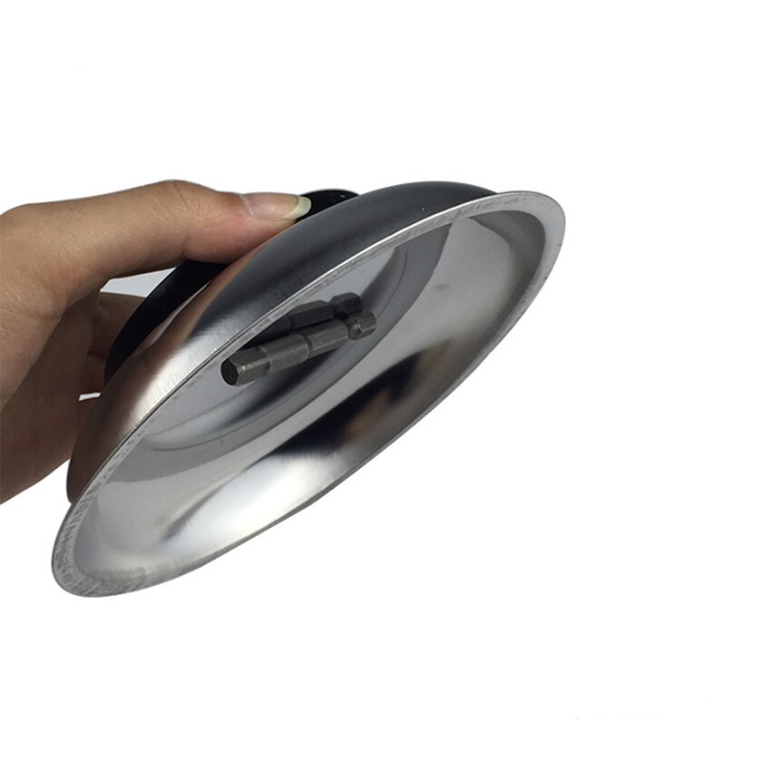 Rustfrit stål tunge magnetiske dele skål 3/4/6 inches runde magnetiske skruer møtrikker bolte værktøj dele bakkeholder