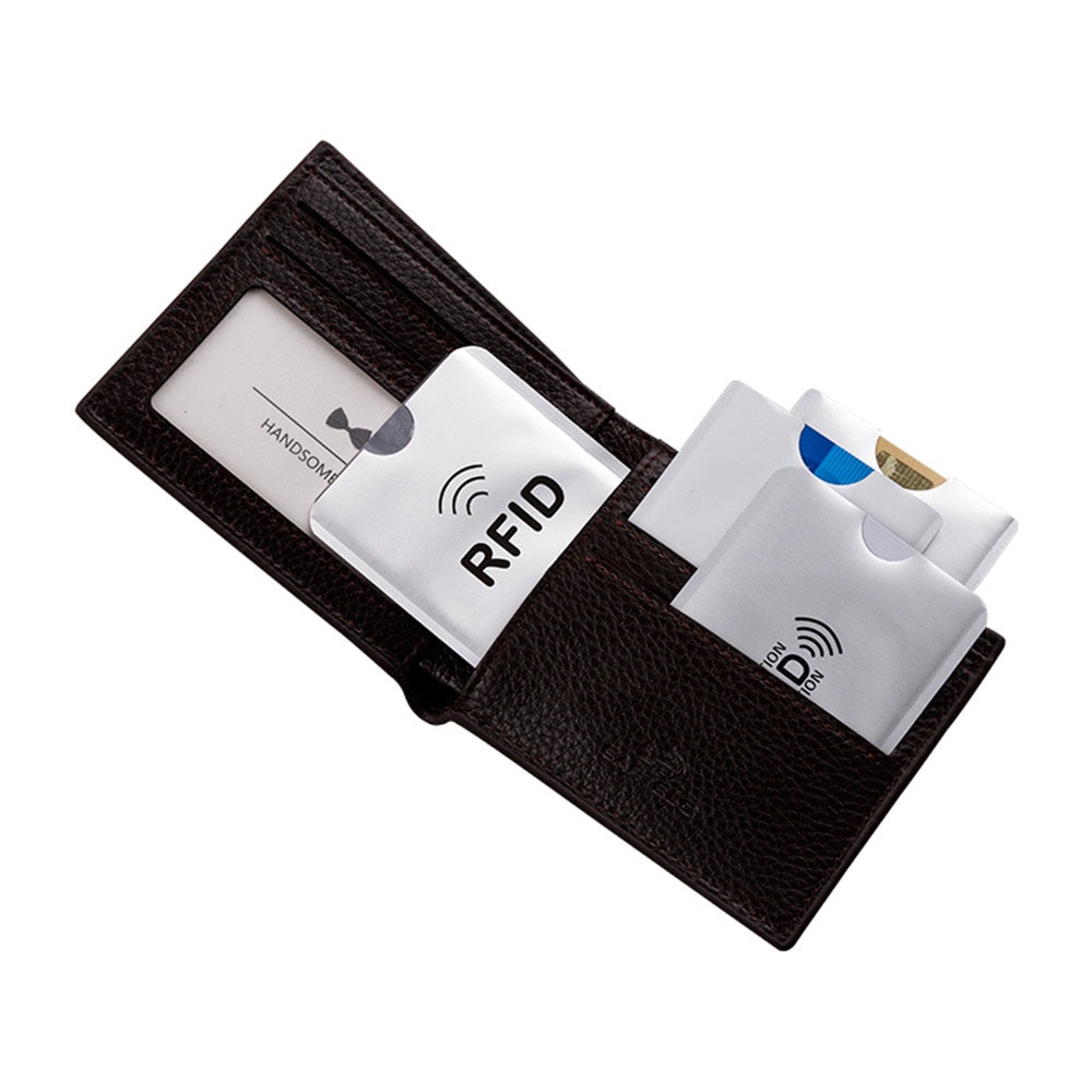 10Pcs RFID Shielded Sleeve Card Blocking Protector Debit Credit Contactless NFC Security Card Prevent Unauthorized Scanning