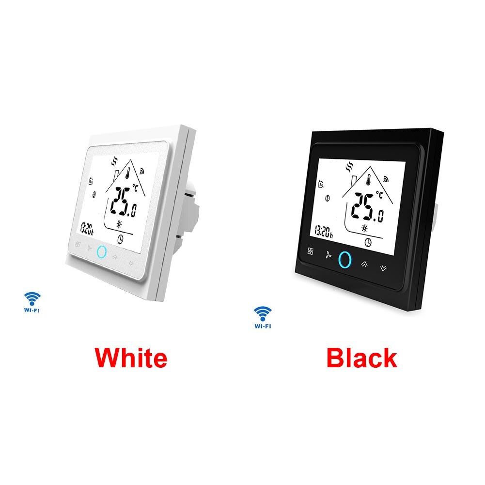 Touch Control Universal Air Conditioner Electric Thermostat WIFI Smart Household Wireless LCD Screen Backlight For Google Home