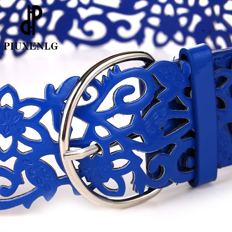 Women'S Best Pu Belt Luxury Street Classic Metal B... Grandado