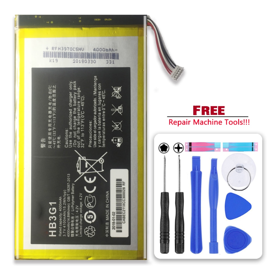 HB3G1 HB3G1H Tablet Batterie 4100mAh Für Huawei Mediapad S7 S7-601U/C/W S7-301W/U S7-931