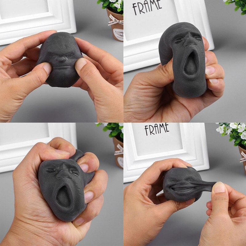 5 Stijlen Leuke Menselijk Gezicht Bal Knijpt Emotie Vent Pop Volwassenen Kids Stress Reliever Stress Relief Speelgoed Fidget Speelgoed Squishy speelgoed