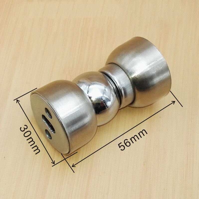 1Sets 5.6cm Magnetic Door Stops Mini Stainless Steel Ultra-short Door Stopper Hidden Holders Floor Hardware Fitting With Screws: Default Title