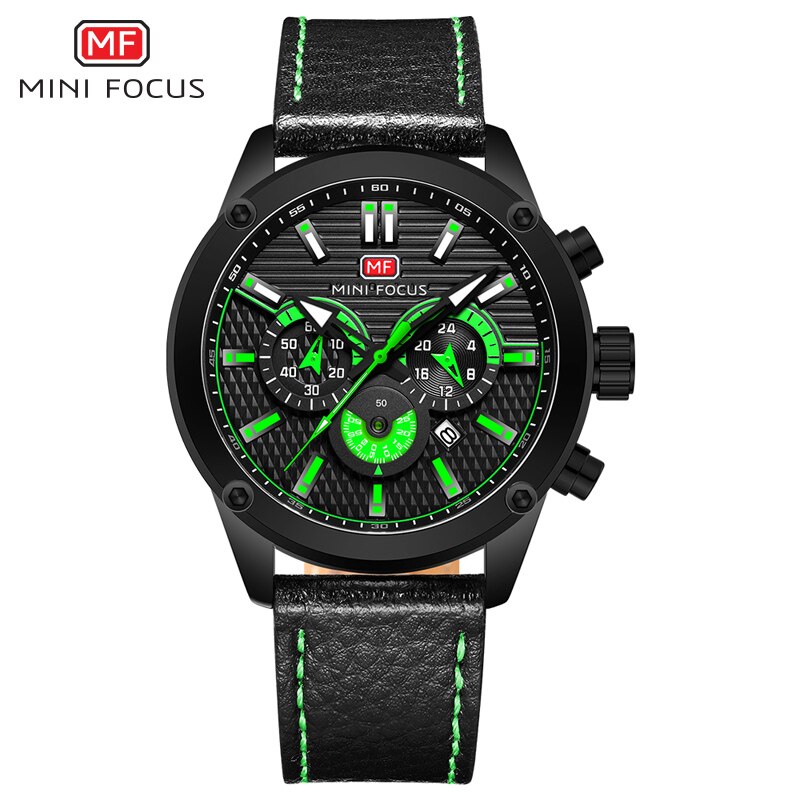 Top Horloges Heren Sport Chronograaf Waterdicht Casual Klokken Voor Mans Horloges Mannen Montre Homme whatches: Multicolor