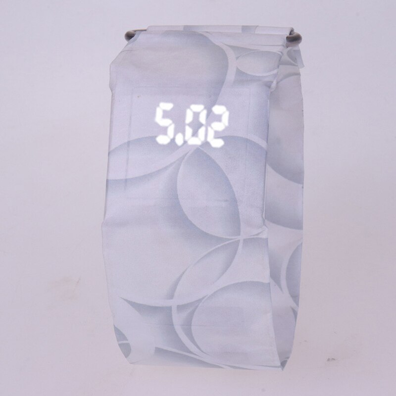 Kreative Papier Uhr LEDClock Tyvek Wasserdichte Zeitung Strap Digitale Uhren Sport Uhr Relogio Feminino Paar Uhr Unisex: 14