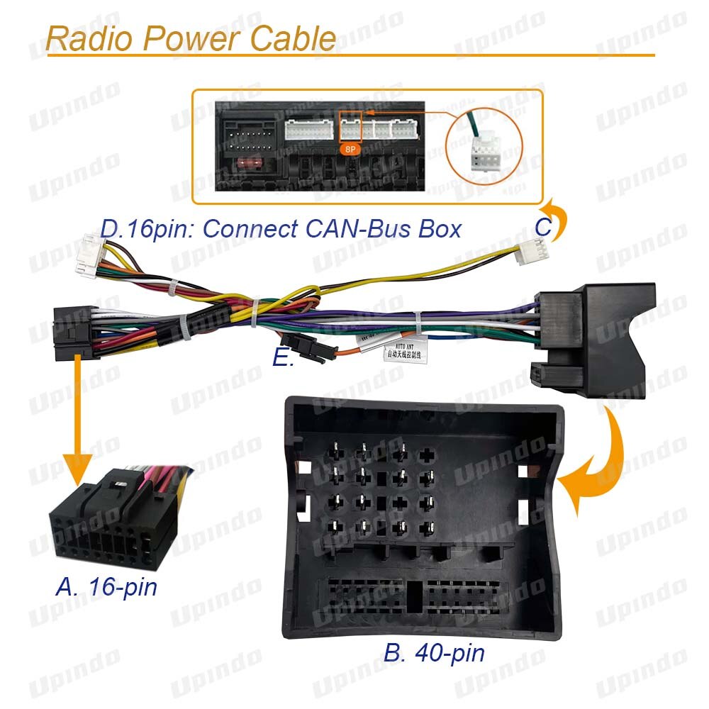 Kabel radia samochodowego z skrzynką CANBus dla opla Astra H Zafira B kable w wiązce zasilającej Aftermarket adapter robić instalacji radioodtwarzacza android