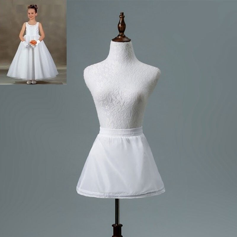 Barn underkjol barn korta underkjolar blommflicka klänning crinoline för bröllop små flickor / barn / barn underkjol
