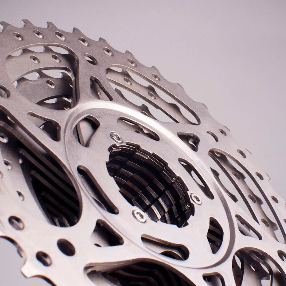 Mtb 10 S Freewheel 10 Speed Cassette 11-36T Zilver Stalen Vliegwiel Voor Onderdelen Fietsen Mountainbike Fiets deel