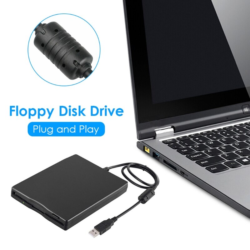 3.5 inch USB Mobile Floppy Disk Drive Portable 1.44MB External Diskette FDD
