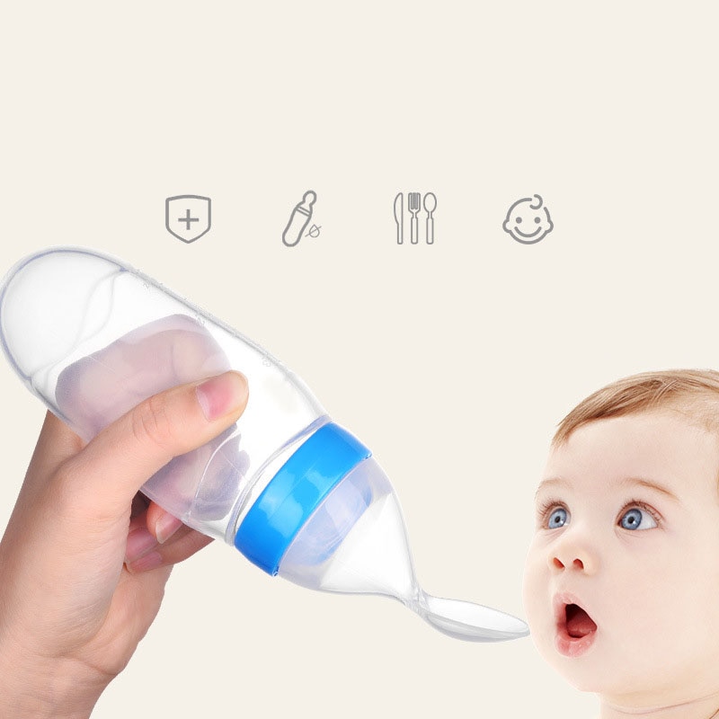 Baby Lepel Fles Feeder Druppelaar Siliconen Lepels Voor Voeden Geneeskunde Kids Peuter Bestek Gebruiksvoorwerpen Kinderen Accessoires Pasgeboren