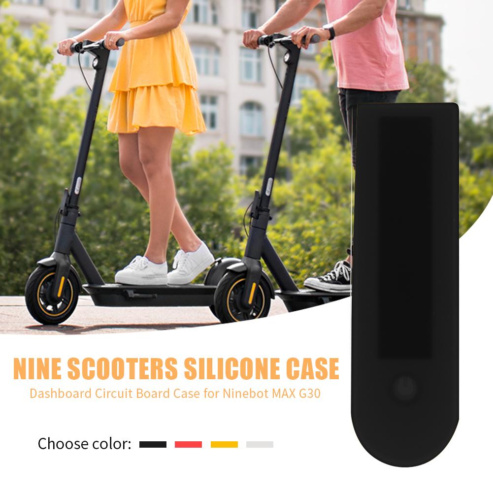 Para MAX G30 Ninebot Scooter Elétrica Painel de Controle Central Scratchproof Capa de Silicone À Prova D' Água Caixa de Proteção Acessórios