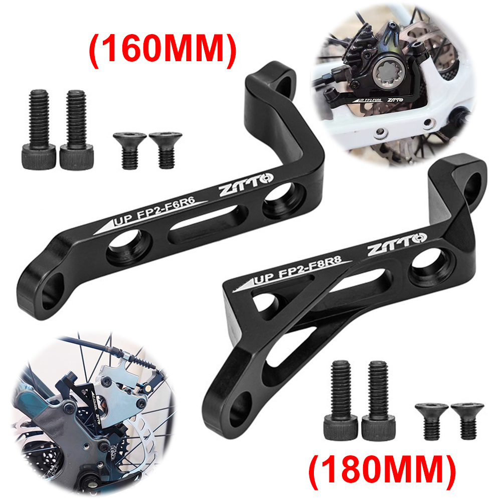 Bike Disc Brake Adapter PM To FM Front & Rear Disc Brake Caliper Mount Adapter Bicycle Caliper Converter for 160 180mm Rotor