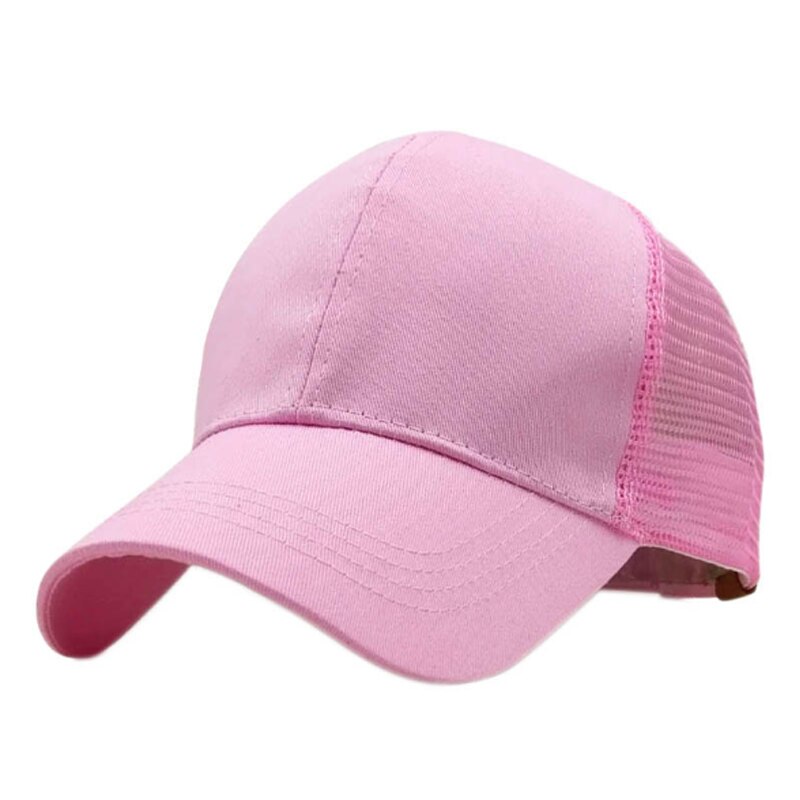 Glitter Ponytail Baseball Cap Women Snapback Hat Mesh Caps Messy Bun Summer Hat Female Hip Hop Hats Casquette: 14