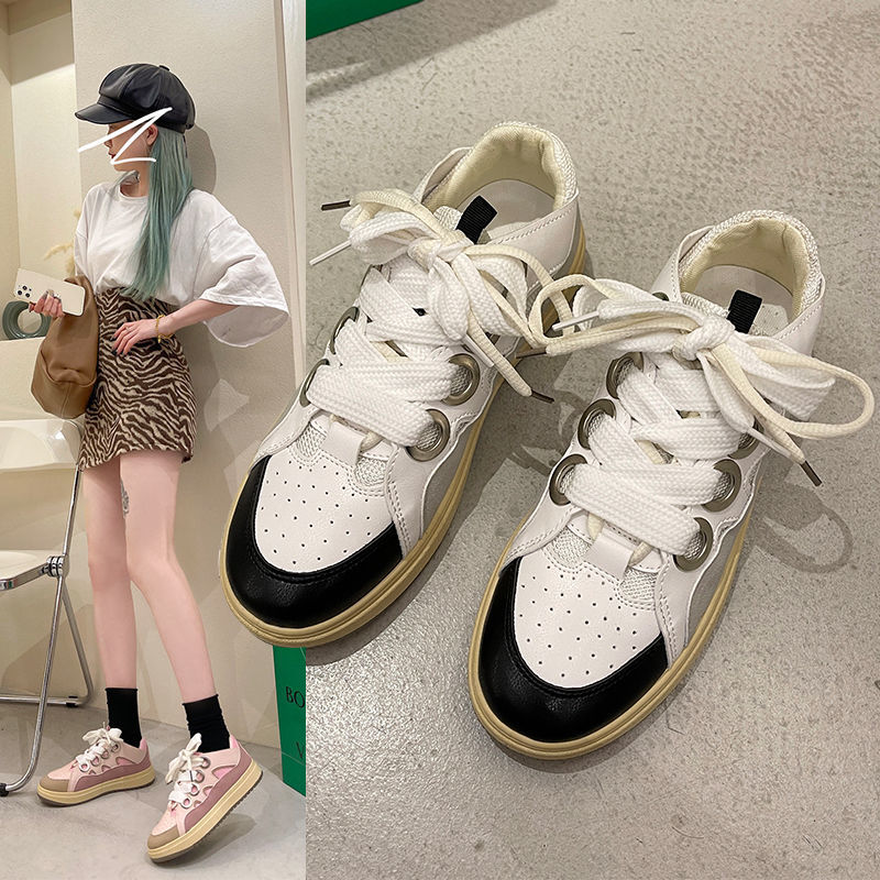 Latest Beautiful Girl Sports Shoes Comfortable Pink White Site 35-40