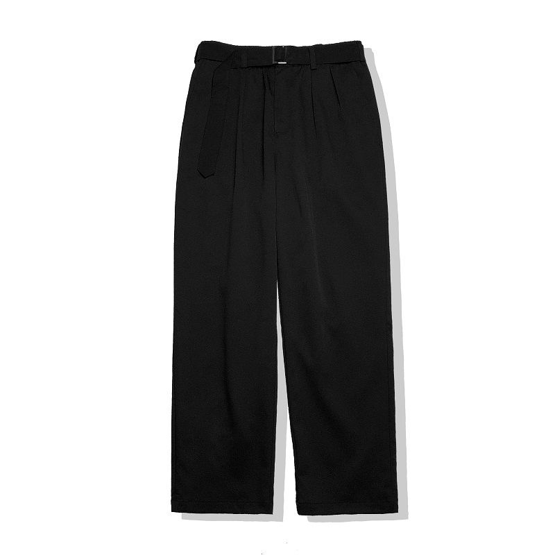Enviar Cinto Tendência Da Moda Calça Casual Blazer Formal dos homens Slim Fit Calças Cargo Social Grey/Ternos de Cor preta Calças M-2XL