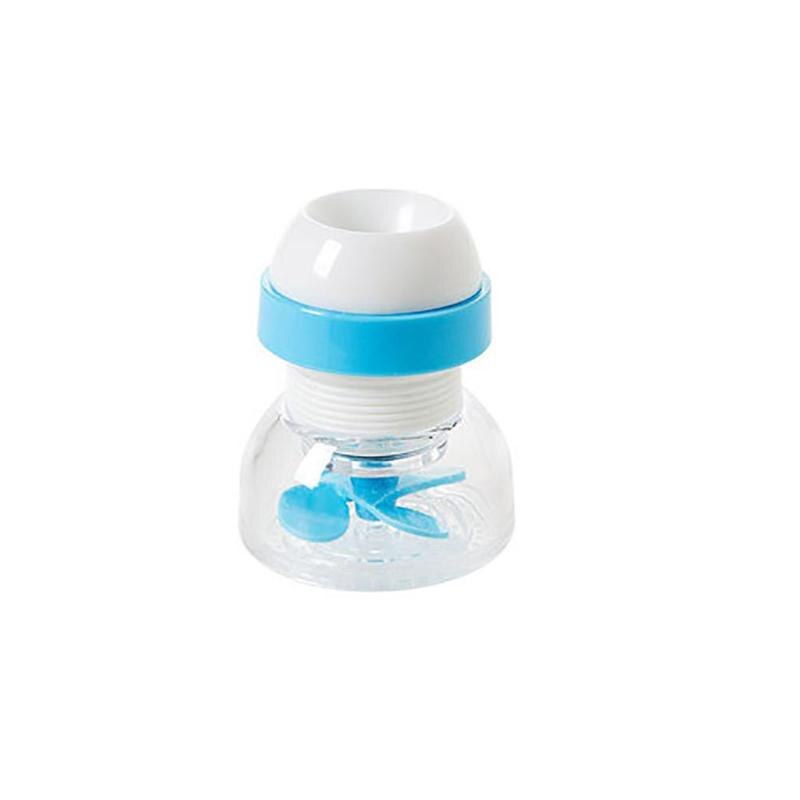 Caños para grifo de cocina rociadores de PVC de rotación de 360, ahorro de ducha, boquilla purificadora de agua para cocina, accesorios de agua para grifo F0P8: Azul
