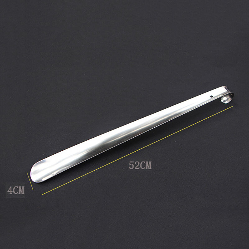 16/30/45/52/58cm Durable Stainless Steel Shoe Horns Easy Handle Shoe Horn Spoon Shoehorn Shoe Lifter Tool