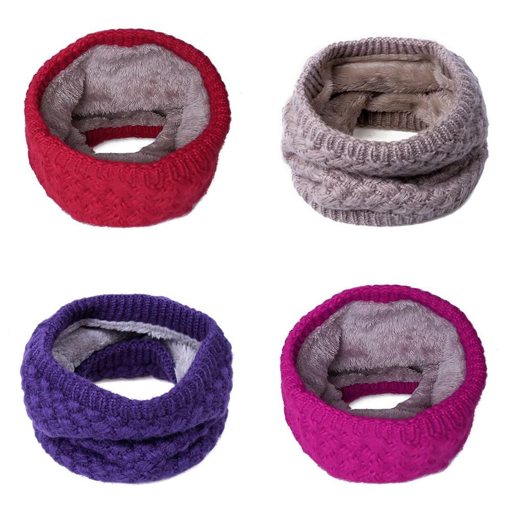 Winter Scarves Men Women knitted Cotton Autumn Scarves Children Boy girl Unisex Warm Thicken Wool Plus Velvet Scarves