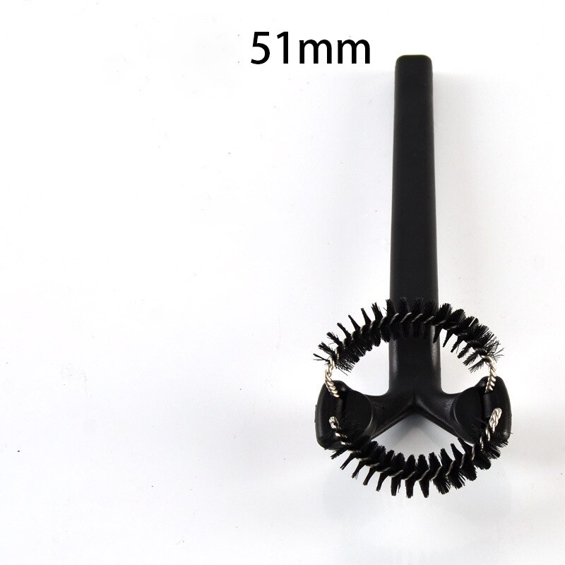 51mm 58mm Coffee Machine Brush Cleaner Coffee Maker Espresso Group Head Cleaning Round Brushes Cleaning Tools
