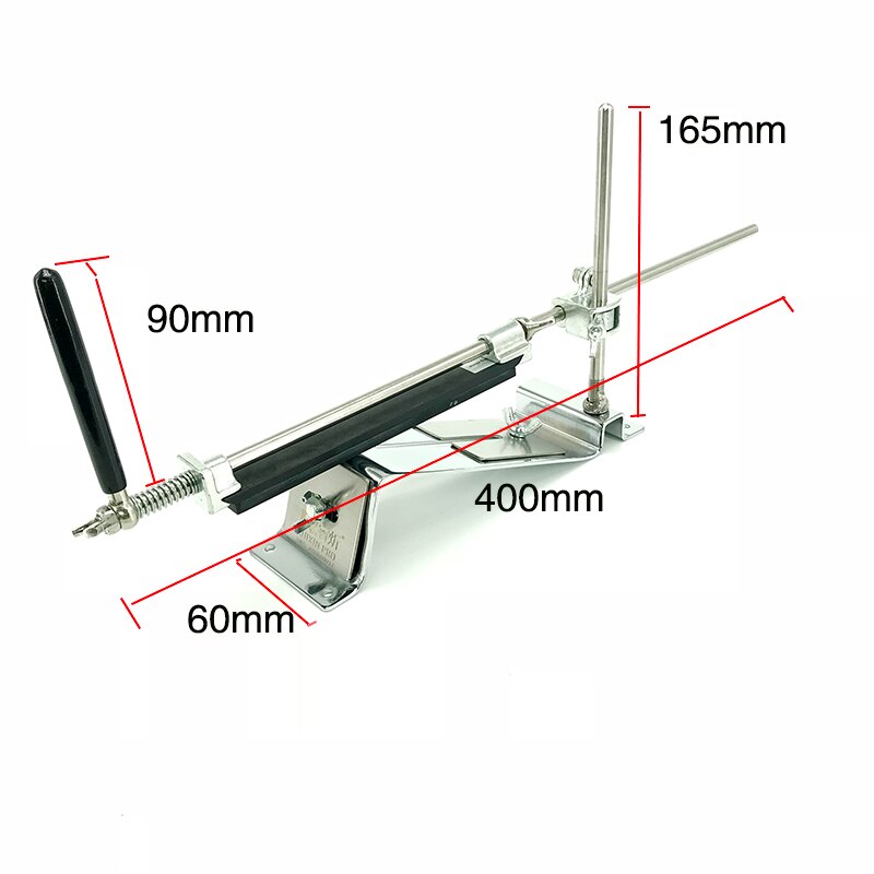 RUIXIN Pro fessional Kitchen Knife Sharpener Whetstone Updated Multifunction Fixed Angle Edge Honing Tools Sharpening System