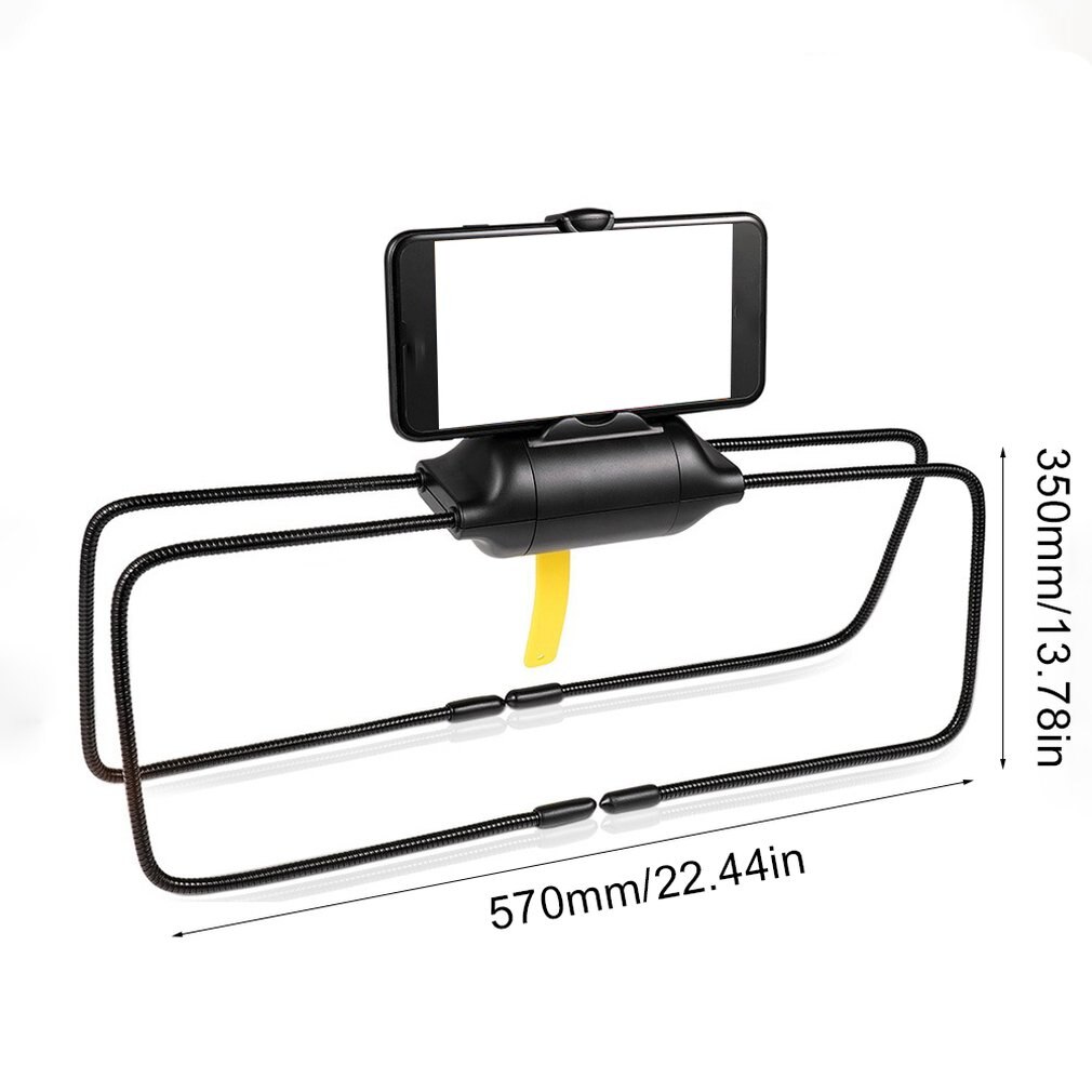 Universeller, faltbarer und flexibler tablet-ständer für bett und sofa, halterung aus kunststoff, verstellbare halterung, spinnenständer