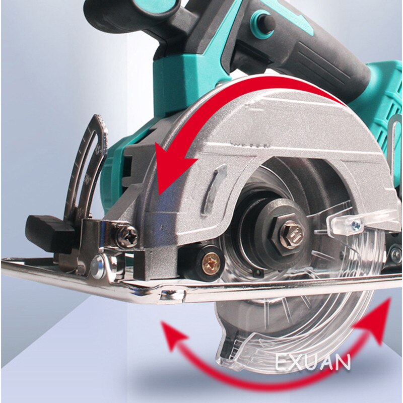 Brushless lithium battery portable electric circular saw woodworking special multifunctional 5-inch cutting machine