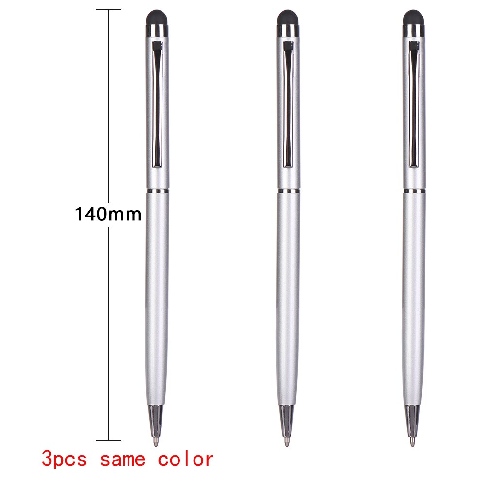 3Pcs Universal mini Kapazitive Stift Versenkbare Bildschirm Stylus Touch Pen für iPad iPhone PC Handy Zufällige Farbe: 3pcs